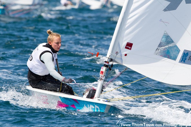 Marit Bouwmeester - London 2012 Olympic Sailing Competition © Thom Touw http://www.thomtouw.com